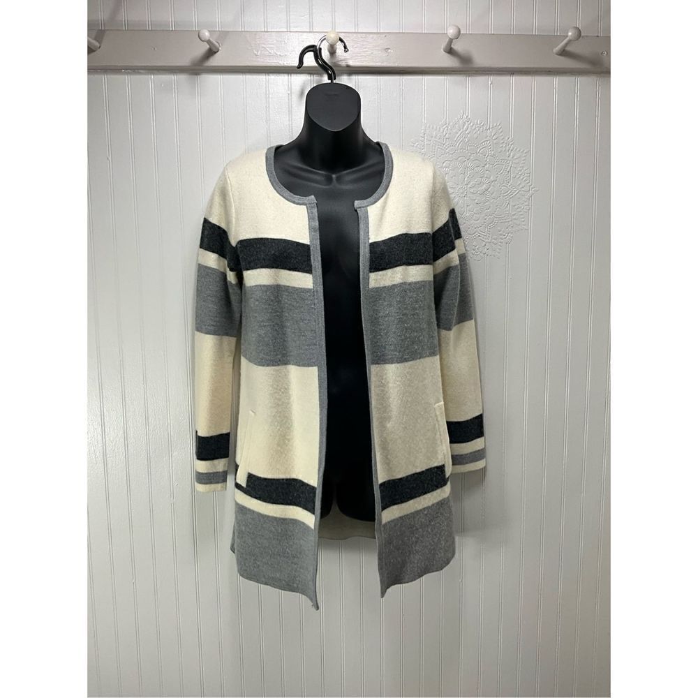 ADRIANNA VITTADINI Merino Wool Blend Cardigan Sweater